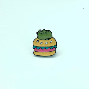 Pin Gatito hamburguesa