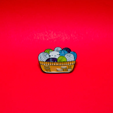 Pin Gato Lana