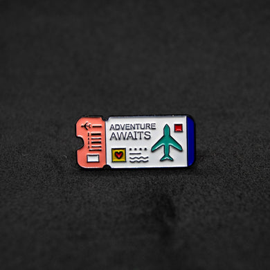 Pin Ticket Adventure Awaits