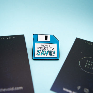 Pin didn't forget to save