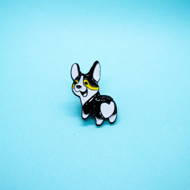 pin-corgi-negro-colita-de-corazon