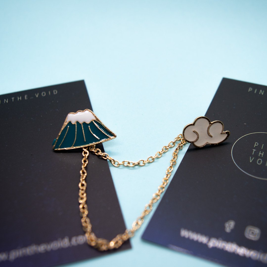 Pin Montaña japonesa Pin The Void